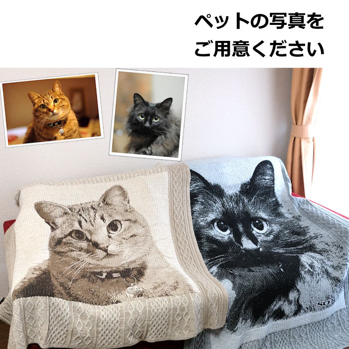 ペットの写真で作る